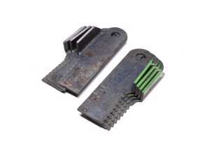 Нож измельчителя зубчатый с лопатками к-т 8 шт HXE92550+HXE92551(KXE10255/KXE10304) (JD)