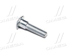 Болт сегмента двойного жатки комбайна JD М6х25 (овал) (PM - 10.9) (JD)