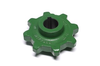 Звёздочка верхняя привода цепи зернового элеватора, z=8 (H128576/H177988) (JD)