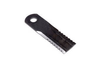 Нож измельчителя зубчатый John Deere 660W (Z100765/Z75875/KXE10152/KXE10256) (JD)