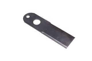 Нож измельчителя неподвижный гладкий JD9670STS 190X50X4 (2 отв 12/25мм(H142141/Z35241/060030) (JD)