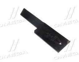 Нож измельчителя неподвижный гладкий 195х50х3, d=6мм. (Z59020/80746805/42221/D49018300) (JD)