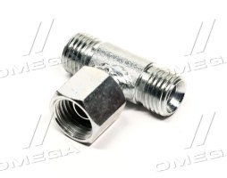 Штуцер потрійний М14х1,5-М14х1,5-М14х1,5 з гайкою S17 <ДК>