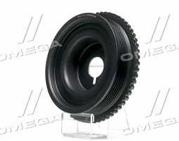 Шкив коленвала (Демпфер) ВАЗ 2110, 2112 16-ти клап. (резинометал.) (RIDER)
