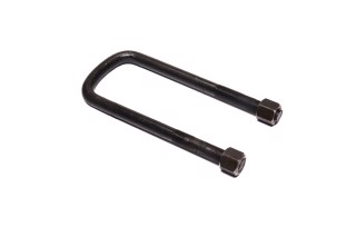 Скоба кріплення ресори (стремянка) передньої Еталон, ТАТА М16х1,5 L=210 коротка з гайкою (вир-во Сам