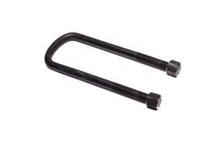 Стремянка рессоры передней Эталон, ТАТА М16х1,5 L=235 длинная с гайками (пр-во Самборский МЗ)