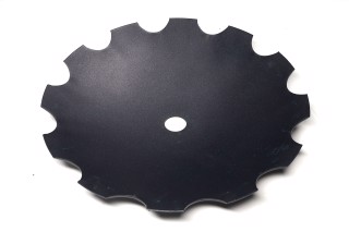 Диск бороны ромашка D=610 мм,  h=6,5 мм., d=52,5 мм. John Deere (N242922/N242997) (Bellota)