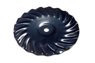 Диск борони турбо D=520мм, h=6мм, круг d40, лівий Case TT335 (47654439/87630573) (Bellota)