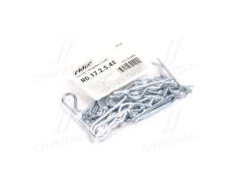 Штифт-зажимка 2.5x42 (упак. 20шт.) (RIDER)