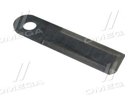 Нож измельчителя кукурузных жаток Claas 250X60X6 d=30 с наплав. (998682.0/998683.0/994233.0) (MWS)