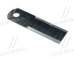 Нож измельчителя подвижный Claas/JD гладкий 173X50X3 d=18,1 (060017.2/Z35221/Z42175/Z53454) (MWS)
