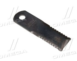 Ніж подрібнювача NH/JD зубчастий 173X50X4 d=18, на 3 сторони (MWS)