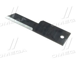 Нож измельчителя не подвижный NH/JD гладкий 198х50/32х3 d=10,5 (Z59020/HXE13023/80746805) (MWS)