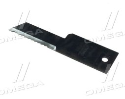Нож измельчителя не подвижный NH/JD зуб.198х50/32х3 d=10,5(322291650/89516450/Z59033/HXE13024)(MWS)