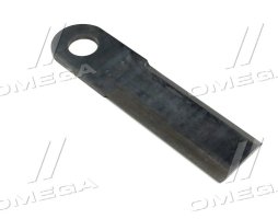 Нож измельчителя подвижный NH зубчатый с напл. 234X60X6 d=30 (84976065/47818715/84340041) (MWS)