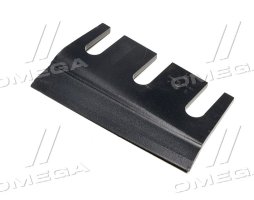 Нож измельчителя для кукурузы JD правый с наплавкой (Z62075) (MWS)