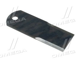 Нож измельчителя не подвижный NH гладкий 140х50х3 d=12 (84437640/87318524/87618524) (MWS)
