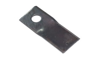 Ніж дискової косарки Claas гладкий лівий 115Х47Х3, d=19 (952043.0) (MWS)