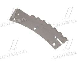 Нож измельчителя кукурузных жаток Claas Jaguar правый с лазер. покрытием (996313.0/999549.0) (MWS)