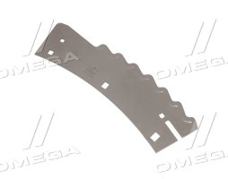 Нож измельчителя кукурузных жаток Claas RU450 левый с лазер. покрытием (999554/999554.0) (MWS)