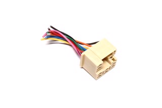 Разъем переключателя поворотов ВАЗ 2108 (Алфавит)