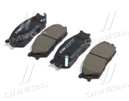 Колодки гальм KIA Carens Clarus Rio OLD CKKK-23 (вир-во CTR)