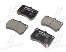 Колодки гальм Mazda 323 C IV (BG), 323 C V (BA), 323 F IV (BG) передн. OLD CKKK-3 (вир-во CTR)