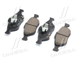 Колодки торм Toyota Yaris передн. OLD CKT-165 (пр-во CTR)