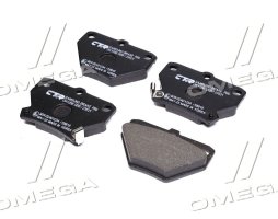 Колодки гальм Toyota Corolla, Yaris задн. OLD CKT-42 (вир-во CTR)