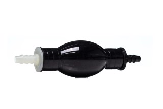 Груша підкачування палива 10 мм СИЛІКОНОВА (вхід прямий/вихід прямий) (DETALKA)