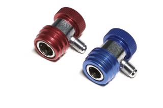 Швидкознімні заправнi муфти для автокондиціонерів під шланг 1/4 <AXXIS>