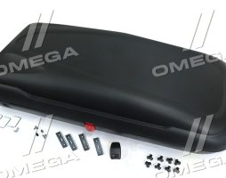 Автомобільний бокс на дах 400 л. карбон <ДК>