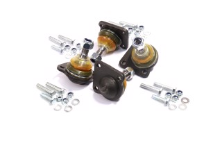 Палець кульовий ВАЗ 2123 євро пиловник силікон. (компл. 4шт.) (з кріпленням) (RIDER)