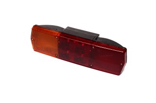 Ліхтар КАМАЗ, МАЗ, ГАЗ задній правий ФП 130Г (скло на 6 болтів, старого зразка, без лампочок)