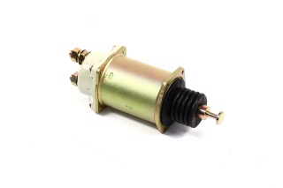 Реле втягивающее стартера КАМАЗ, МАЗ (медная обмотка, стартер СТ 142) (DETALKA)