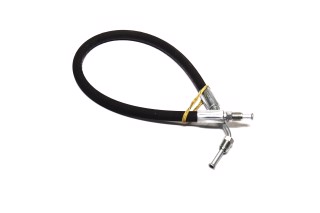 Шланг зчеплення КАМАЗ 4310 ПГУ (L=650 мм, рукав SEMPERIT МБС, Ш-Ш М12х1,25, єврообжим) ПРЕМІУМ