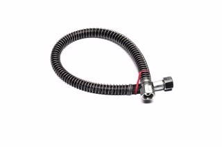 Шланг гальмівний КАМАЗ 54112 задній (L=640 мм, рукав ПРЕМІУМ, Г-Г М20х1,5, єврообжим)