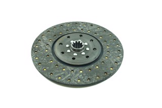 Диск зчеплення ведений КАМАЗ Е1,Е2 (фосфатований, еліпсонавіта накладка) (DETALKA)