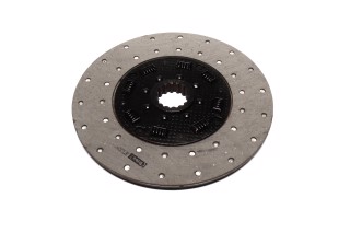 Диск зчеплення ведений ДТ 75, НИВА, (СМД 18,20,22) (пружин., м'який) (вир-во ЛЗТД )