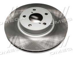 Диск гальмівний передній вентильований SUBARU (вир-во ASHIKA)