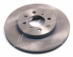 Диск гальмівний передній Honda (вир-во Blue Print)