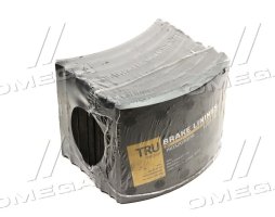 Накладка торм. (компл. на ось) с заклеп. 420х180 3-й рем. BPW, KASSBOHRER, SAF (пр-во TRU)