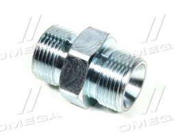 Штуцер гідравлічний з'єднувальний прямий S27-S27 (М22х1.5-М20х1.5) (ТМ Hydrosila)