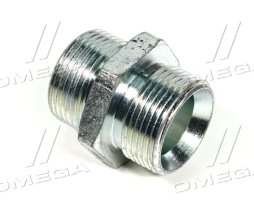 Штуцер гідравлічний з'єднувальний прямий S41-S41 (М33х2-М33х2) (ТМ Hydrosila)