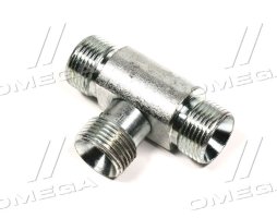 Штуцер гідравлічний потрійний S24-S24-S24 (М20х1.5-М20х1.5-М20х1.5) (ТМ Hydrosila)