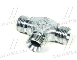 Штуцер гідравлічний потрійний S22-S22-S22 (М18х1.5-М18х1.5-М18х1.5) (ТМ Hydrosila)