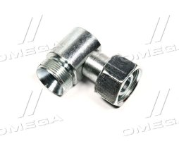 Штуцер гідравлічний кутовий з гайкою S32 (М27х1.5-М27х1.5) (ТМ Hydrosila)