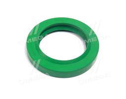 Сальник КПП ЗІЛ, ГАЗ, ПАЗ правого обертання ЗЕЛЕНИЙ (58х84х12/15,5, гума NBR) (DETALKA)