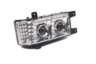 Фара КАМАЗ Євро 6520, 6511, 4308 LED з ДХВ ліва н.зр. <ДК>