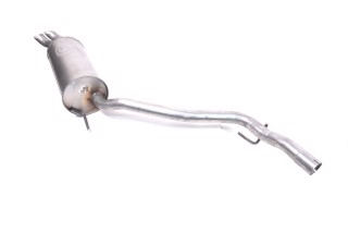 Глушник задн.VOLKSWAGEN TRANSPORTER IV 1.9, 2.4 D (вир-во Polmostrow)